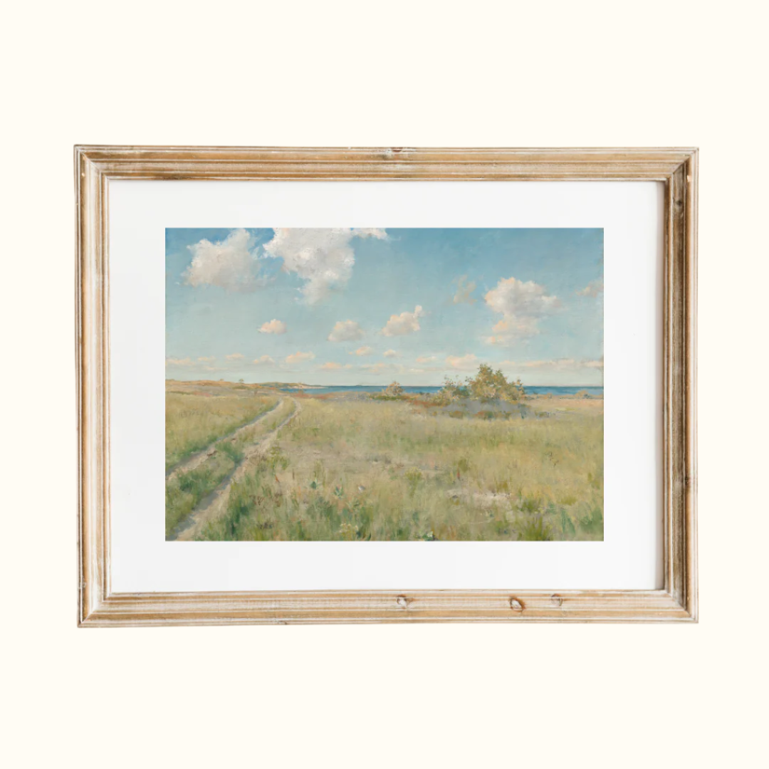 Path to the Sea Antique Art Print