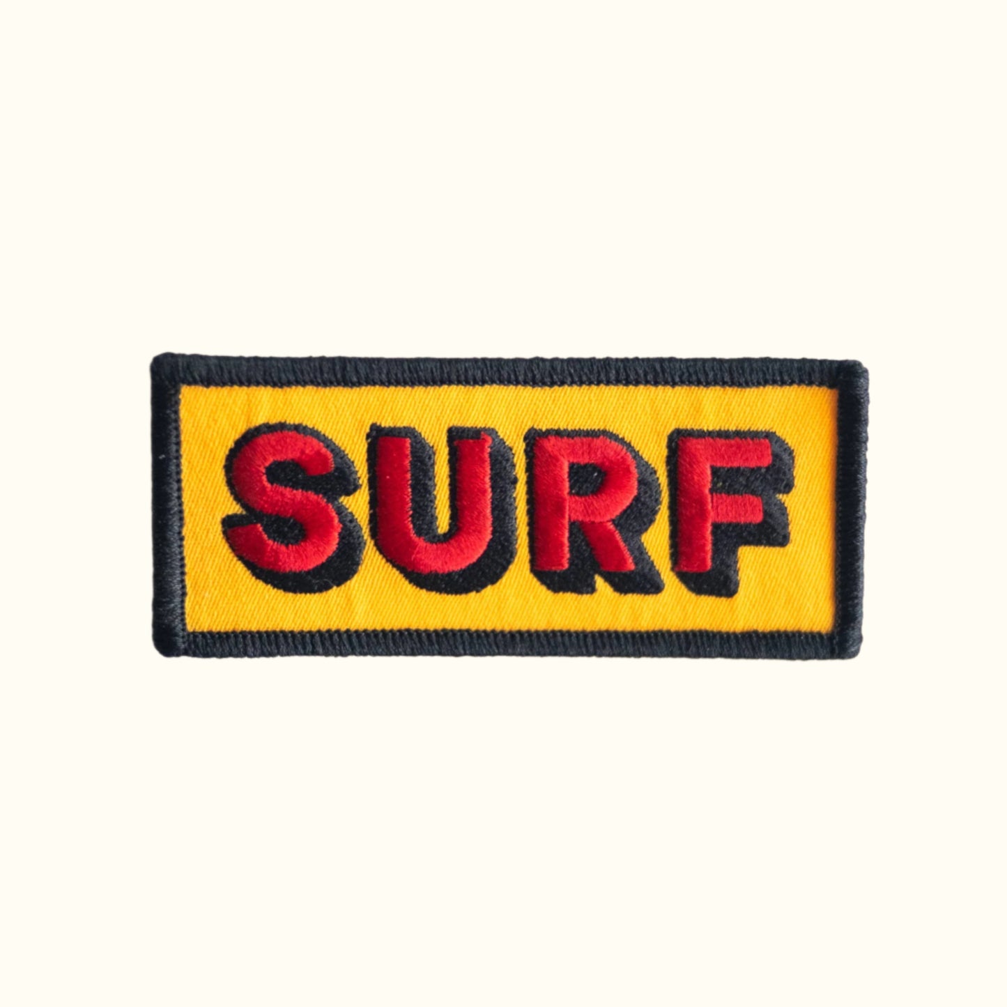 SURF Embroidered Iron on Patch