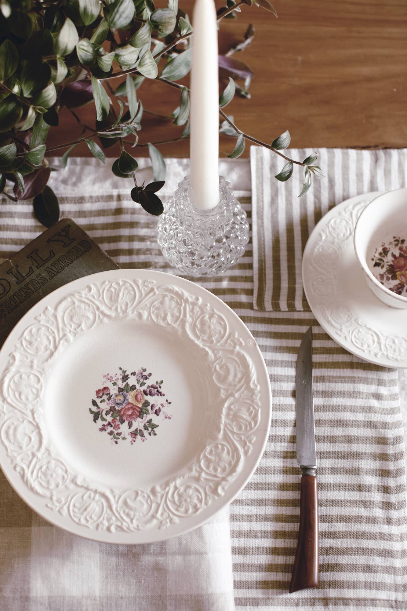Keepsake Linen Placemat in Oatmeal