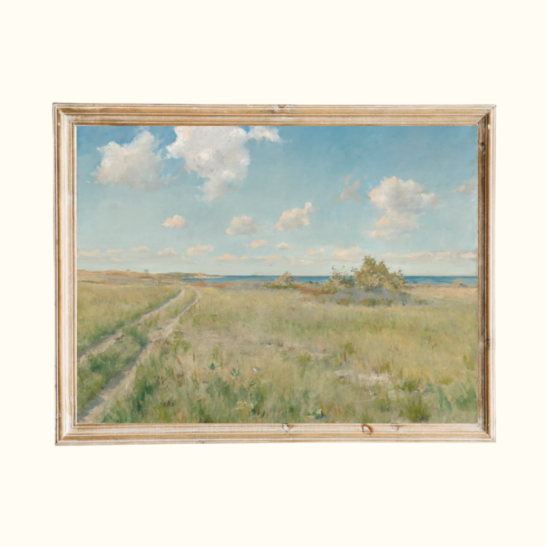 Path to the Sea Antique Art Print