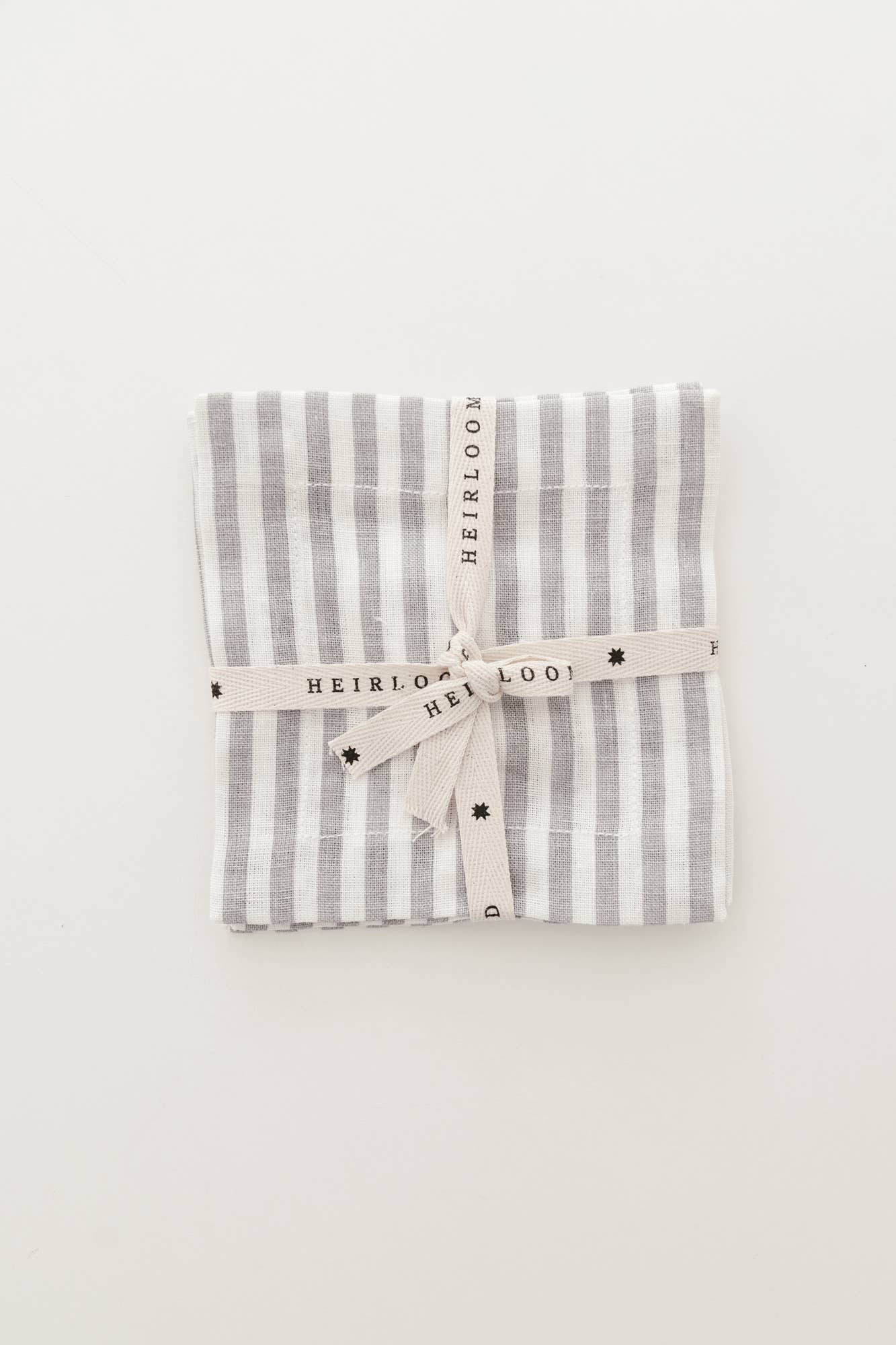 Keepsake Linen Cocktail Napkin in Light Blue