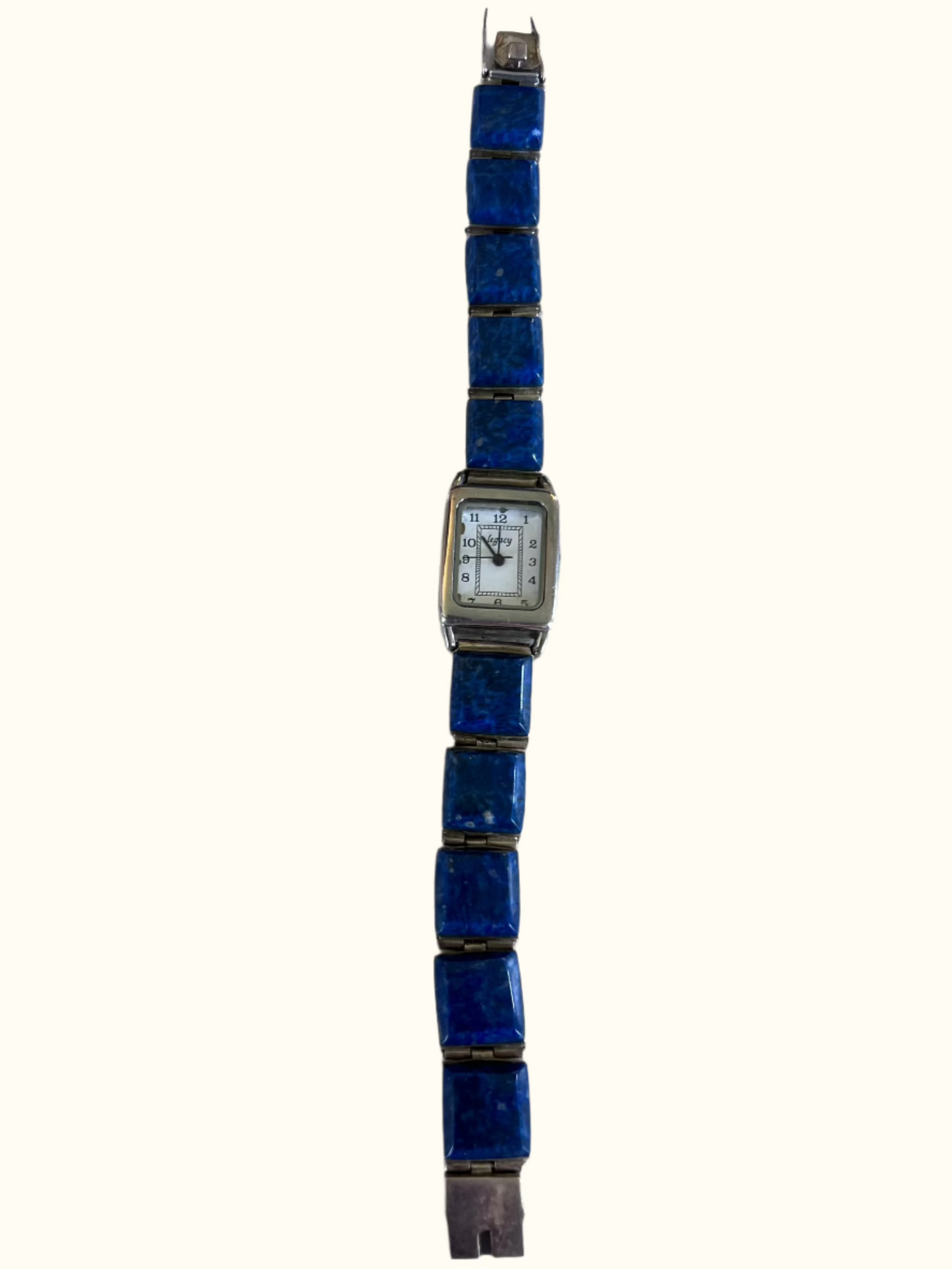 Vintage Sterling Silver and Lapis Watch