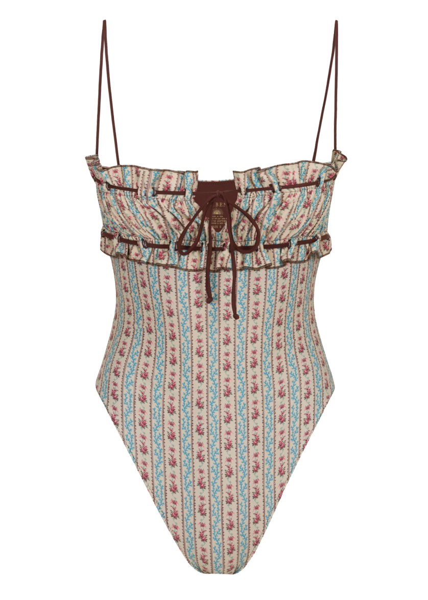 Baben Antoinette One Piece | Victorian Coral