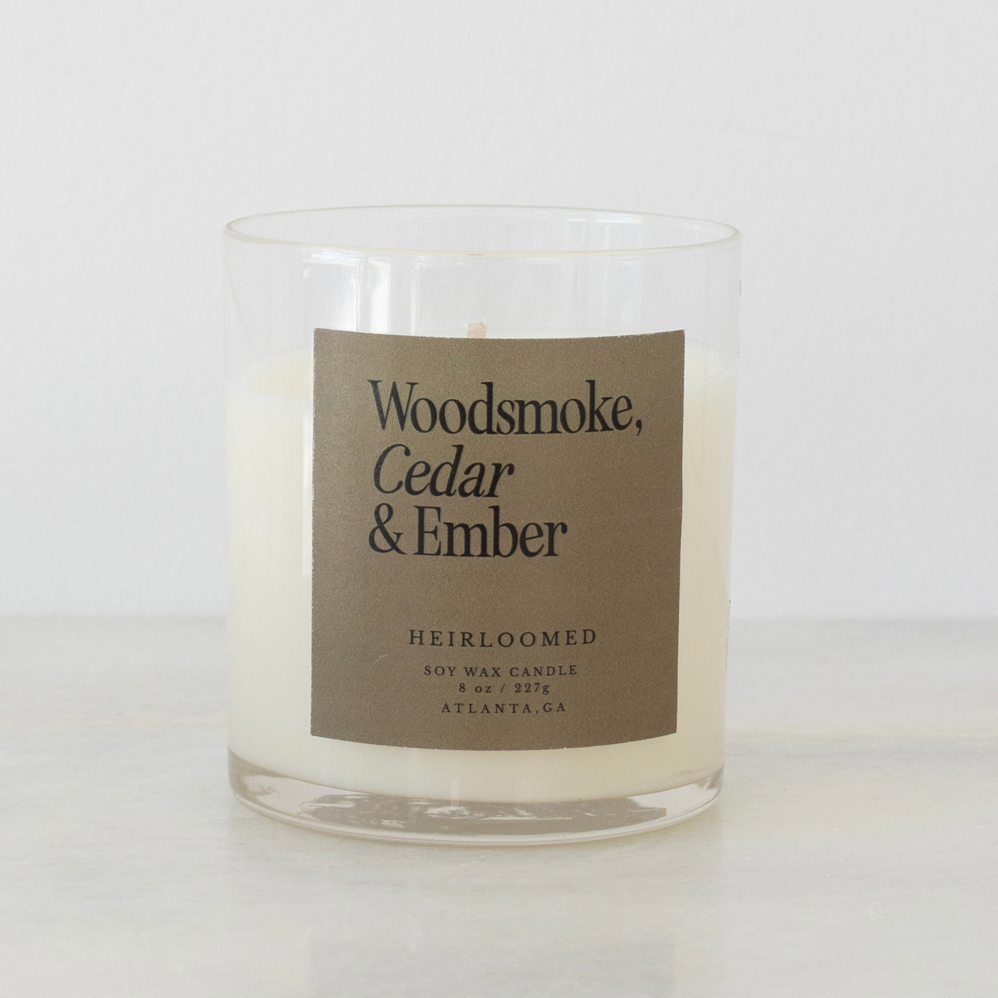 Woodsmoke, Cedar & Ember - Fall Candle