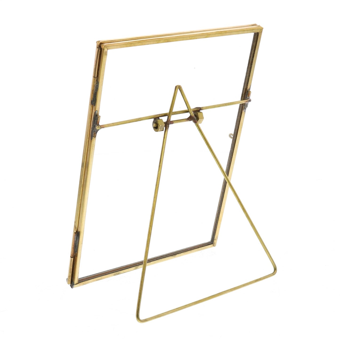 Brass Monroe Easel Frame | Vertical