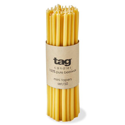 Beeswax Mini Taper Candle