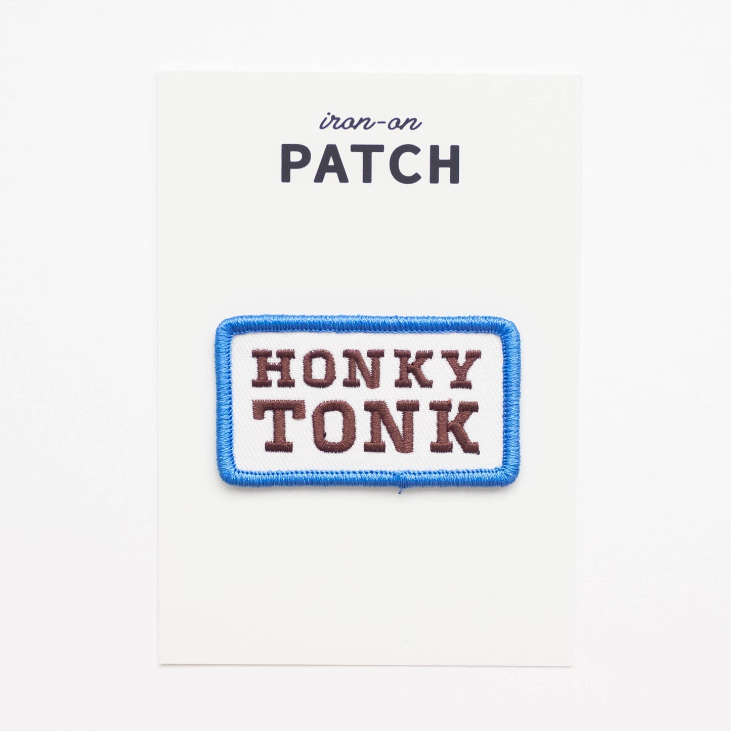 Honky Tonk Embroidered | Iron on Patch