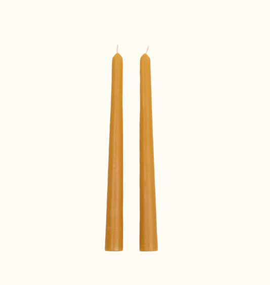 Beeswax Taper Candles