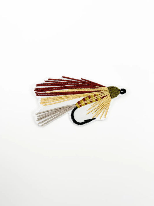 Embroidered Iron On Patch | Fly Fishing