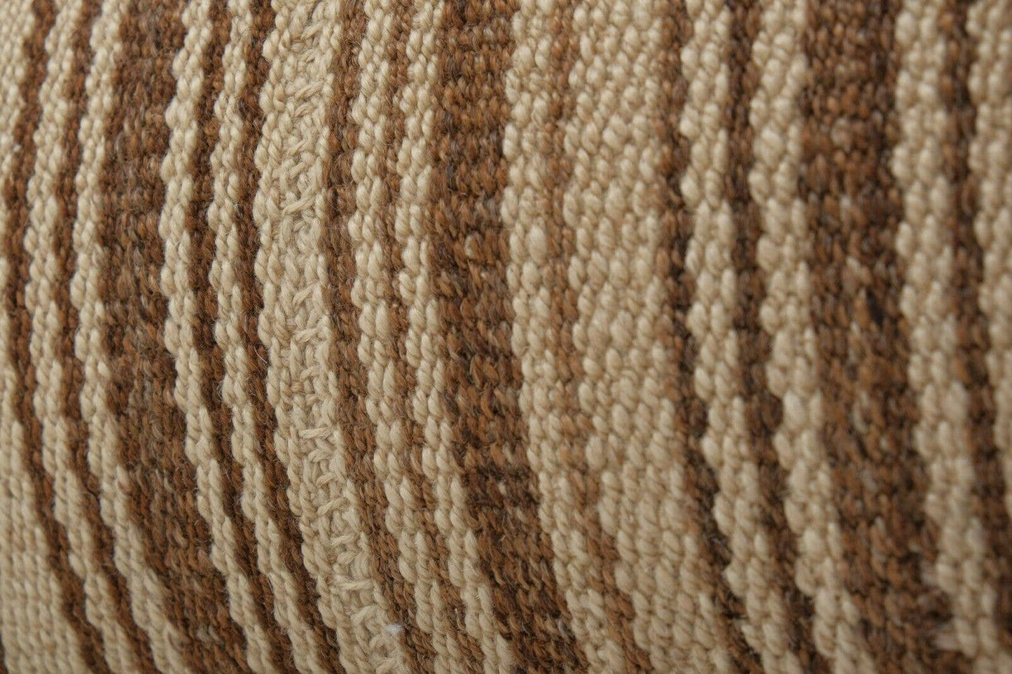Vintage Lumbar Pillow | Neutral Striped