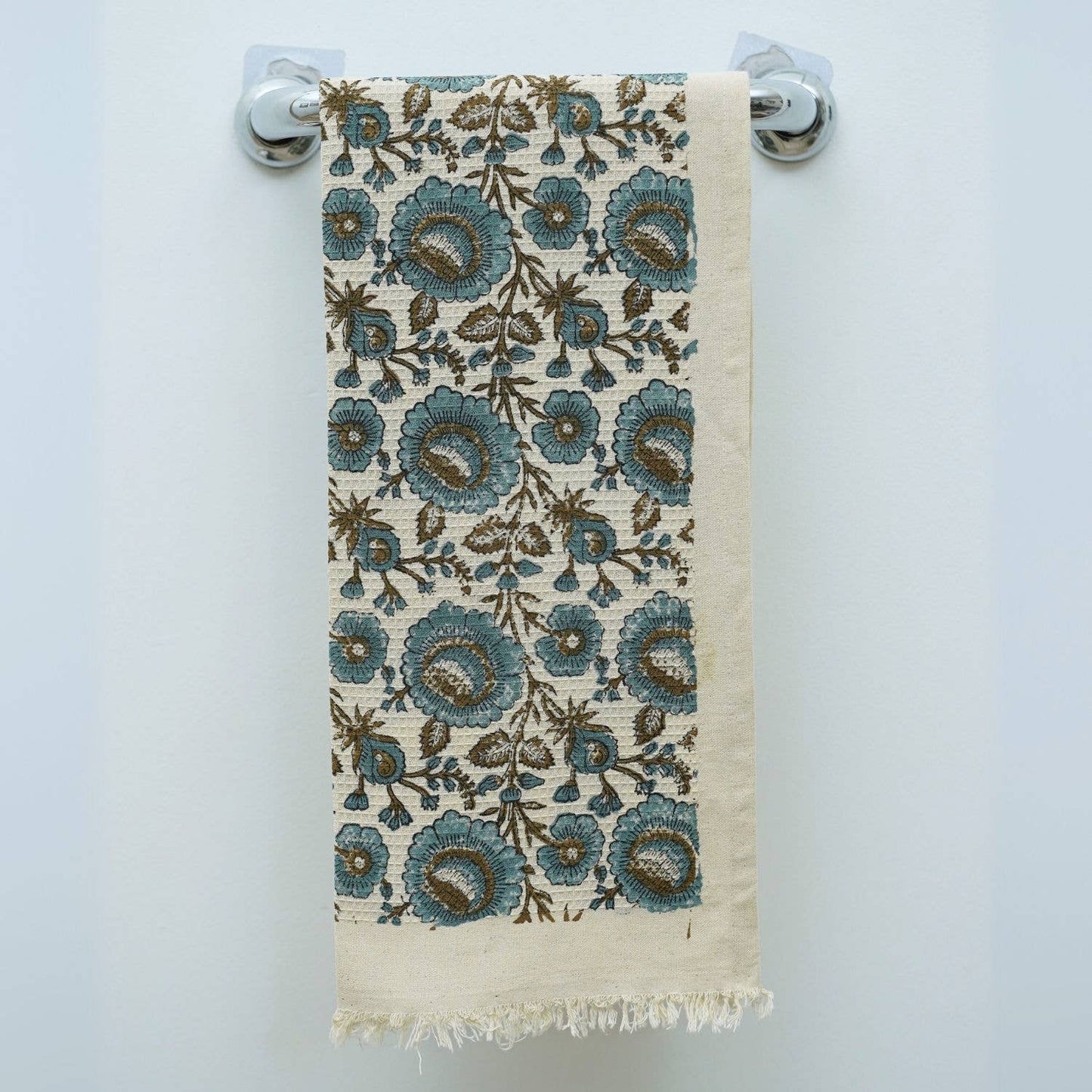 Floraine Block Print Hand Towel
