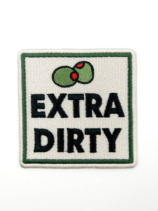 Embroidered Iron On Patch | Extra Dirty