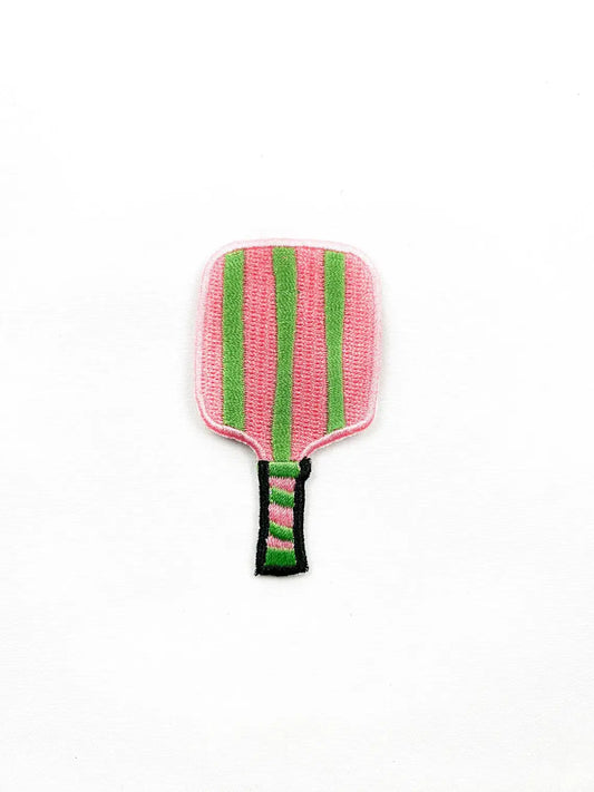 Embroidered Iron On Patch | Pickle Ball