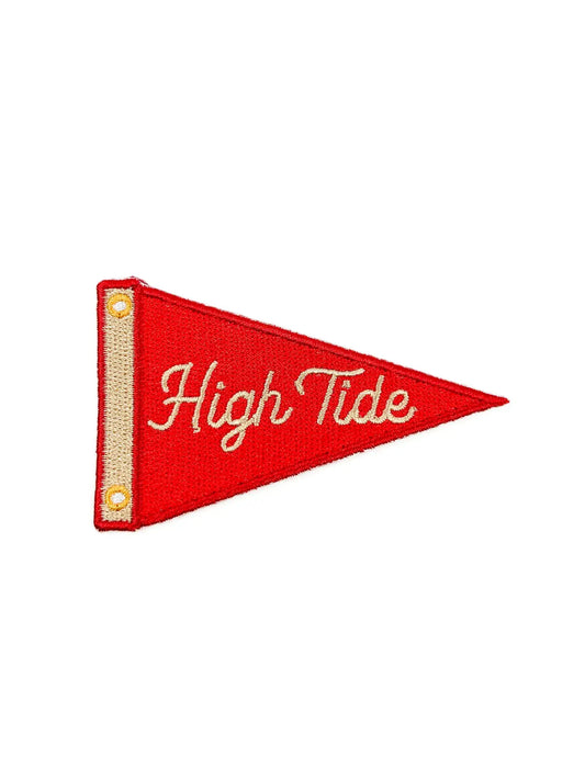 Embroidered Iron On Patch | High Tide Flag