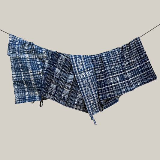 Indigo Cotton Handwoven Kitchen Towel