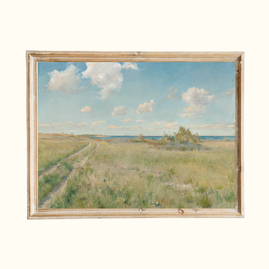 Path to the Sea Antique Art Print
