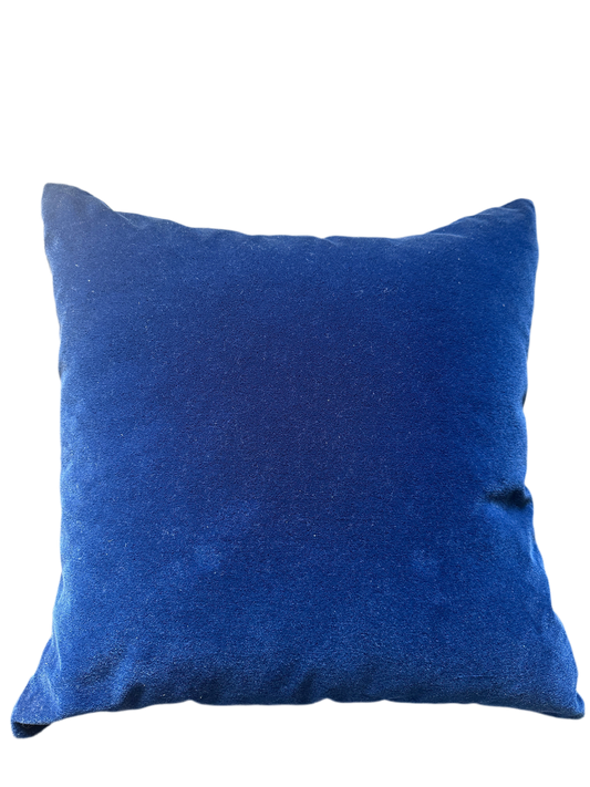 Mohair Pillow | Dark Blue