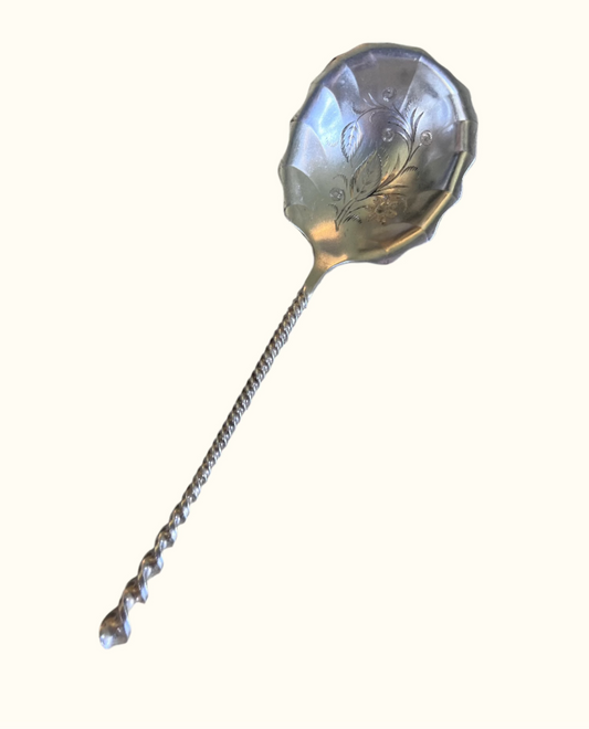 Antique Solid Sterling Silver Tablespoon
