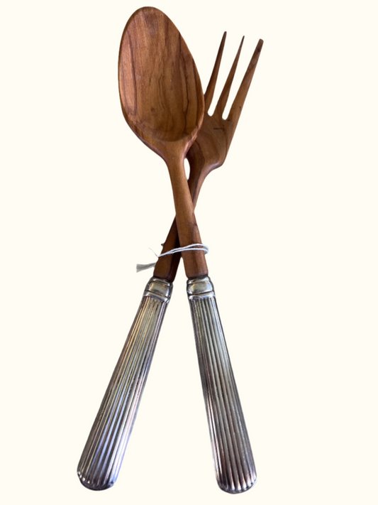 Vintage Salad Servers