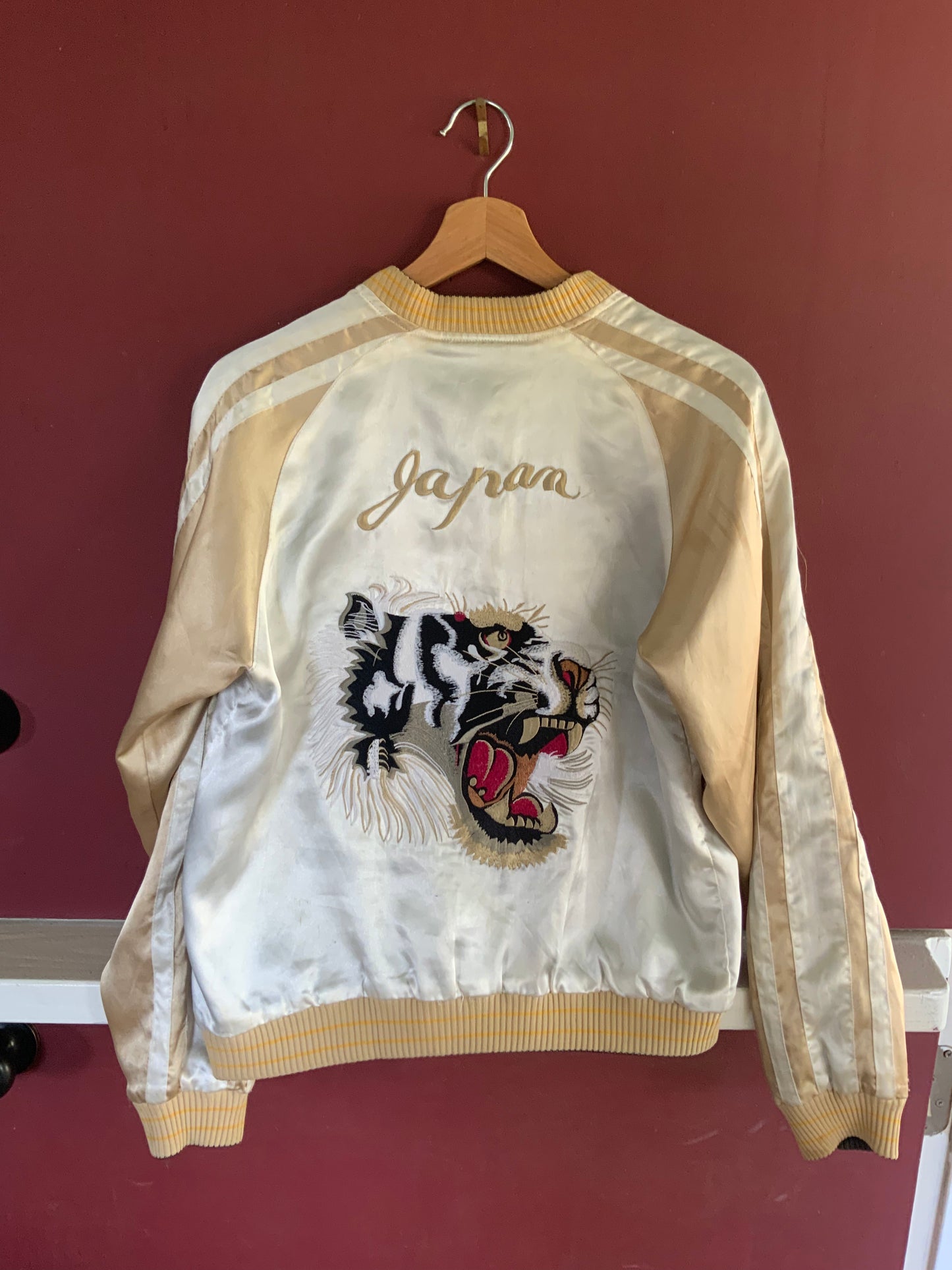 Vintage Silk Reversible Japanese Bomber