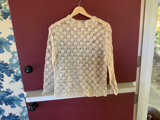 Vintage 1960s Crochet Top