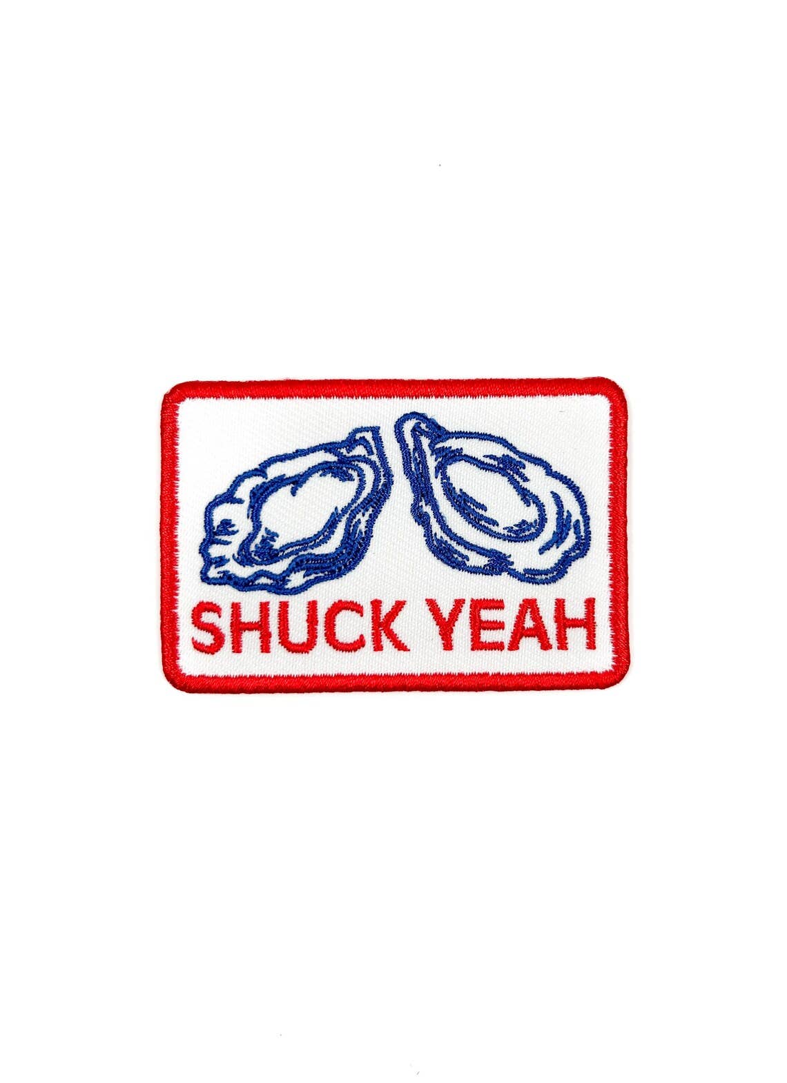 Embroidered Iron-on Patch | Oyster Beach