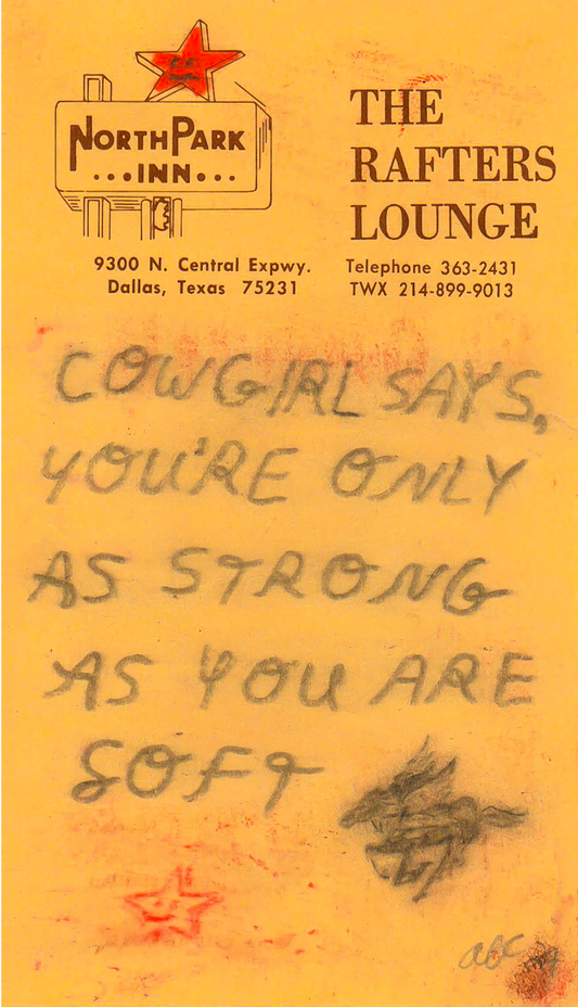 Cowgirl Says | Art Print