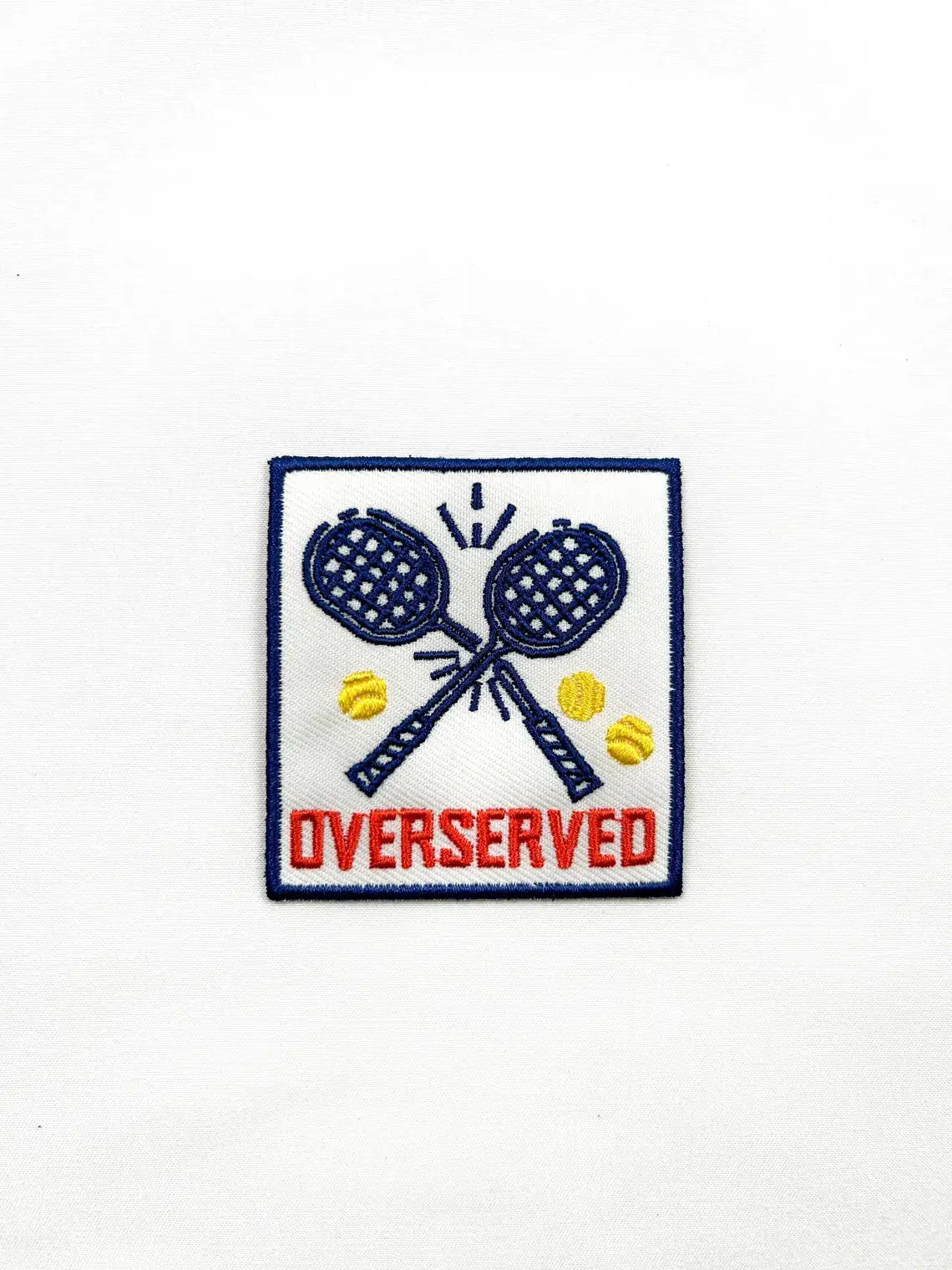 Embroidered Iron-On Patch | Tennis & Pickleball