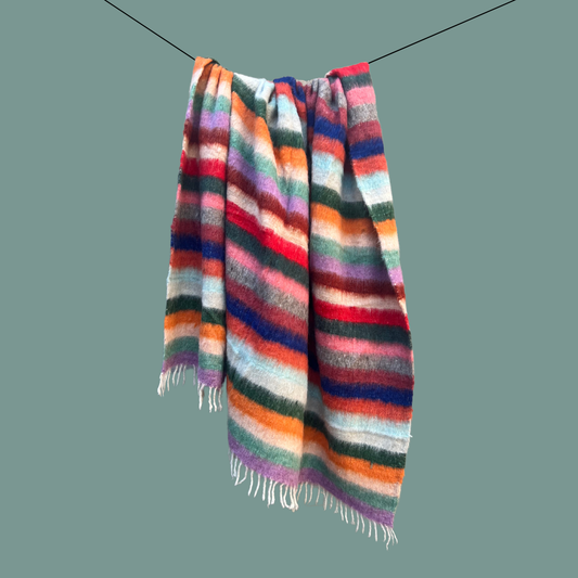Heirloom Wool Momo Blanket | by Mayan Artisans
