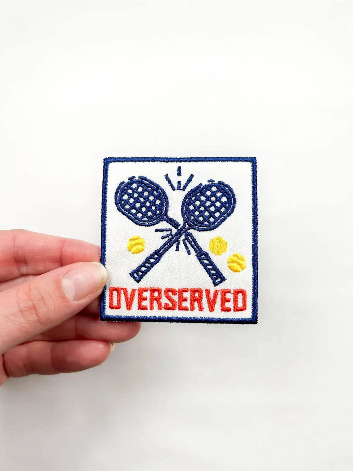 Embroidered Iron-On Patch | Tennis & Pickleball